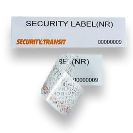 Security Label - Large - No Residue (roll of 500 labels) - Security4Transit