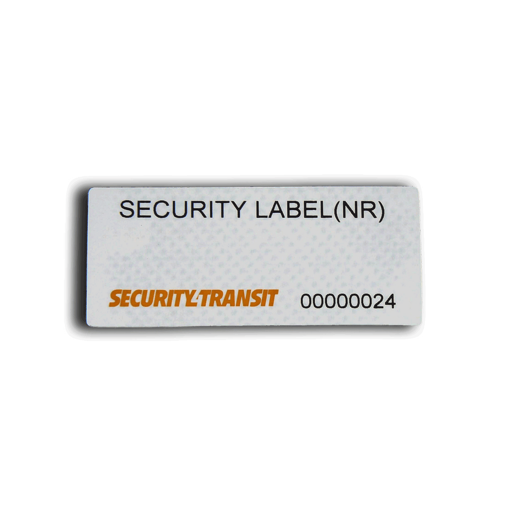 Security Labels - Tamper Evident - Small - No Residue - Security4Transit
